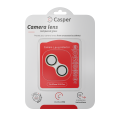 Casper Camera Lens Protector Compatible For IPhone 13 / 13 Mini (Crystal Full Cover)