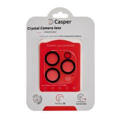 Casper Camera Lens Protector Compatible For IPhone 12 Pro Max (Crystal Full Cover)