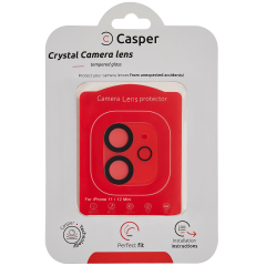 Casper Camera Lens Protector Compatible For IPhone 11 / 12 Mini (Crystal Full Cover)