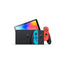 Nintendo Switch OLED Console Blue and Red Joy-Con